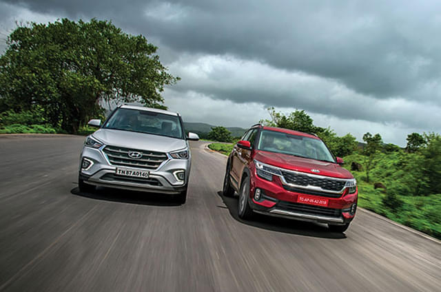 Kia Seltos vs Hyundai Creta comparison