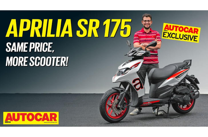Aprilia SR 175 video review