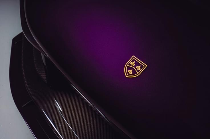 RML GT Hypercar bonnet logo RML GT Hypercar bonnet logo