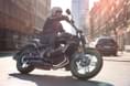 It produces 61hp and 62Nm Kawasaki Vulcan S left corner shot