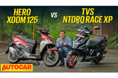 Hero Xoom 125 vs TVS Ntorq Race XP comparison video